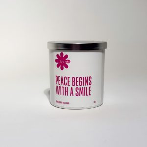 Khushi 'Peace Begins with a Smile' Candle